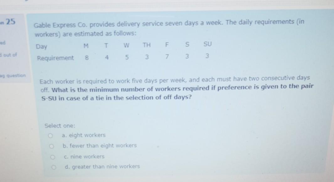 Please solve quickly without explanation ...