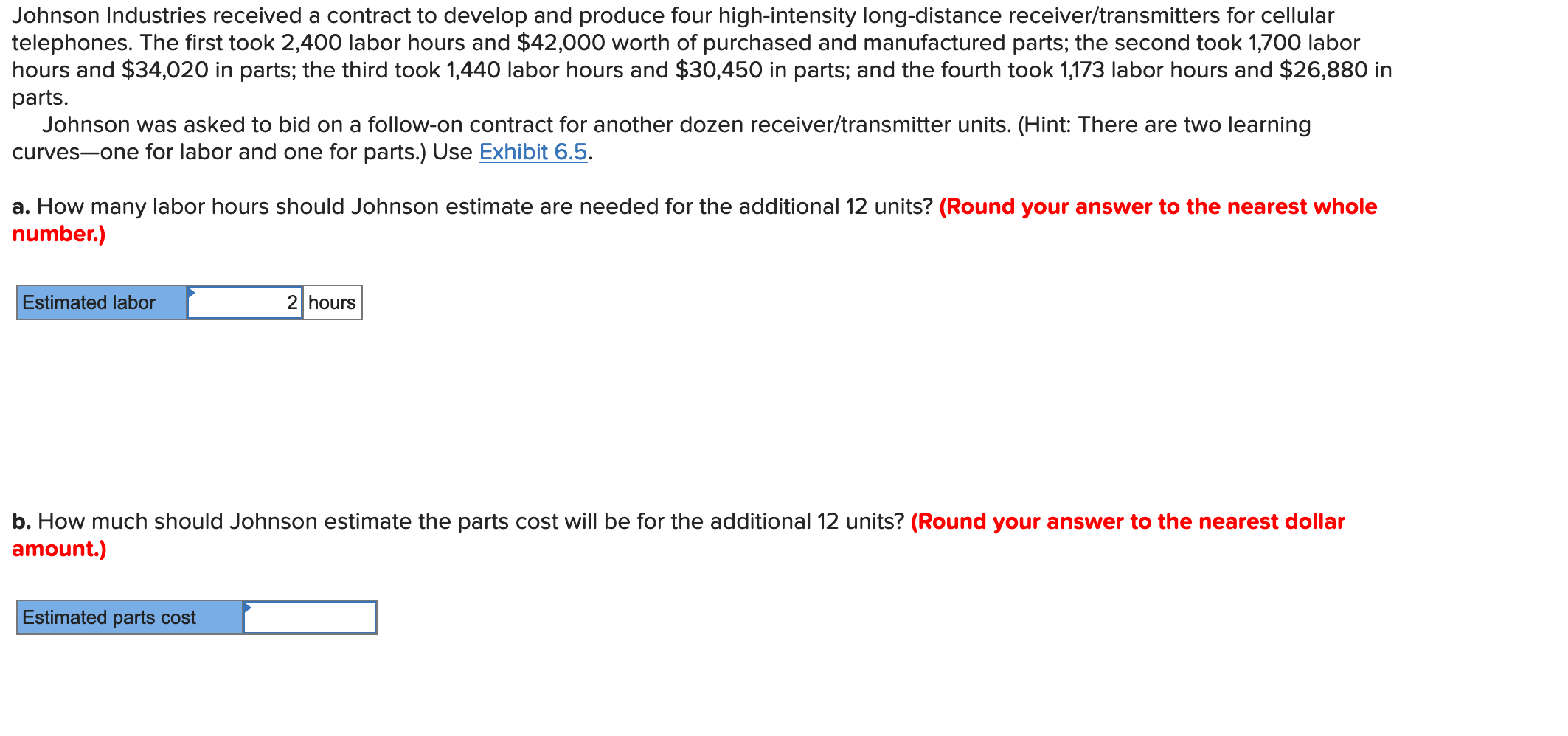 Johnson Industries received a contract to develop