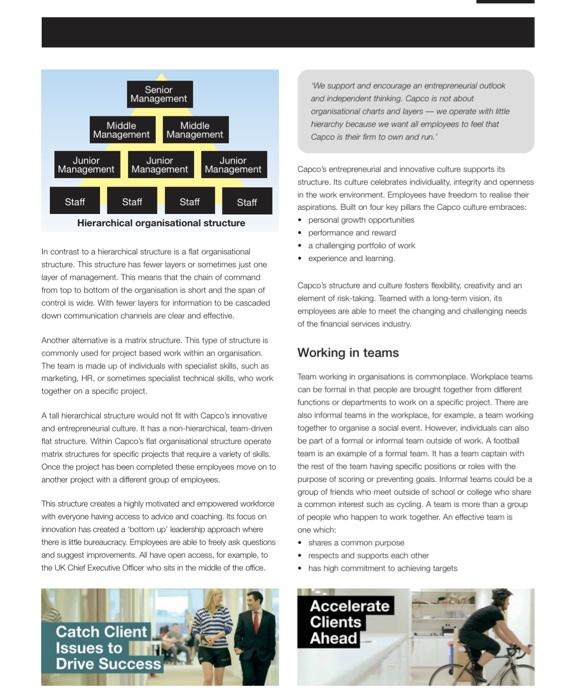 Description Read a case study "Capco: