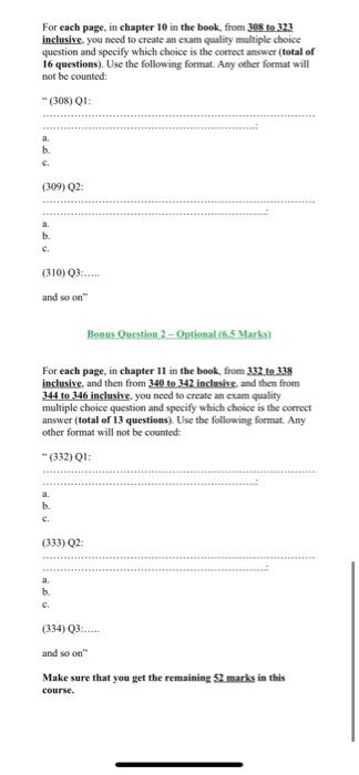 MKT (261) Assignment 4 (Chapter 10 and 11) (54