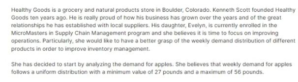 please provide answer to question 2 Healthy Goods