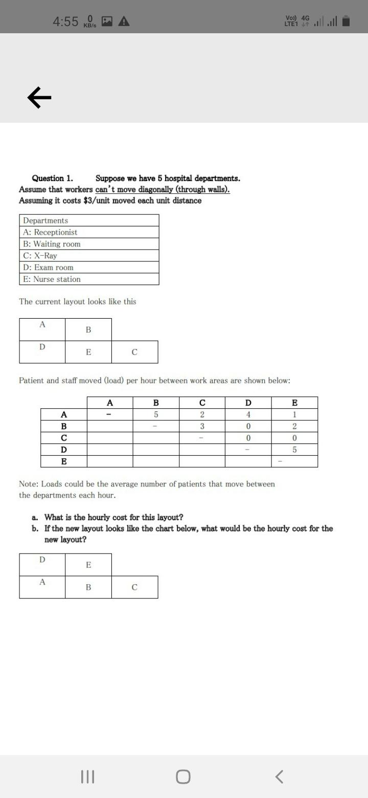 4:55 0 KB/s Voy) 4G LTE1 + < Question 1. Suppose
