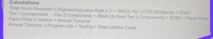 calculation using picture one. Chicago