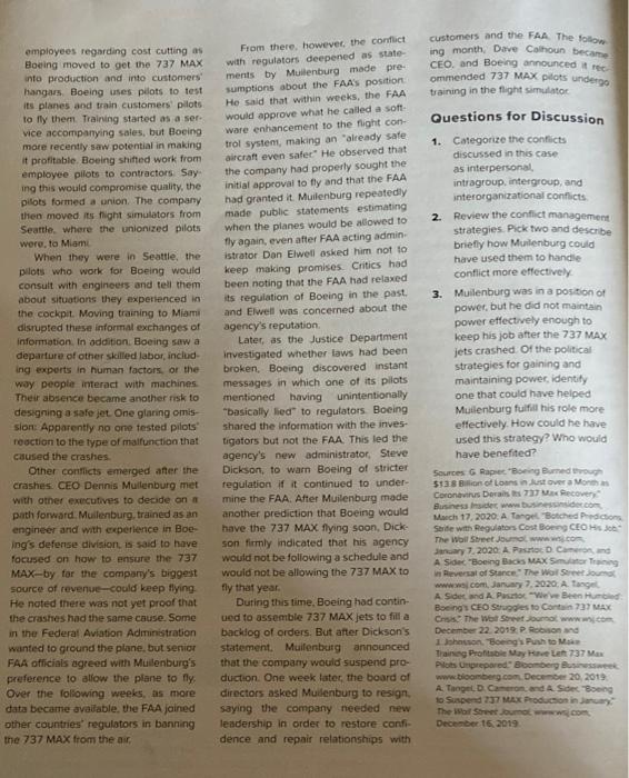 popular 737 plane. When the 737 MAX made its