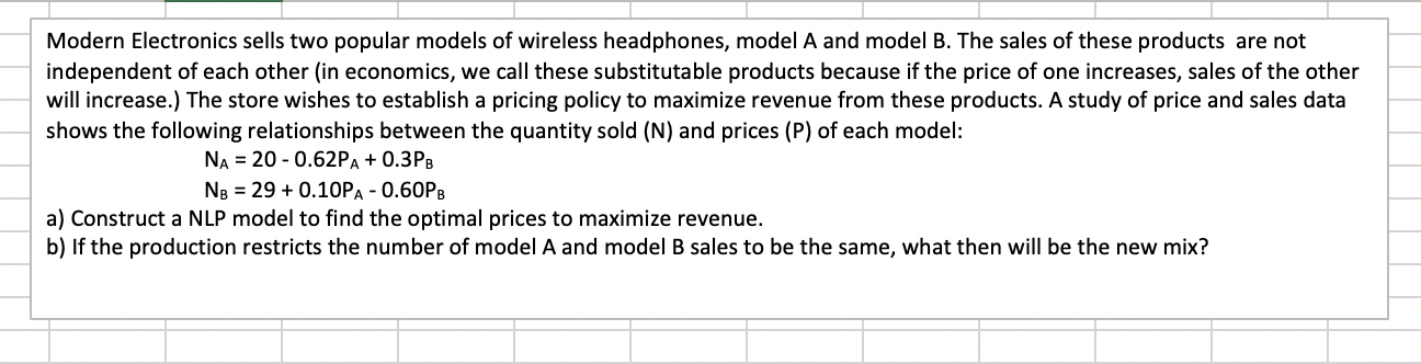 Please submit using an excel spreadsheet with