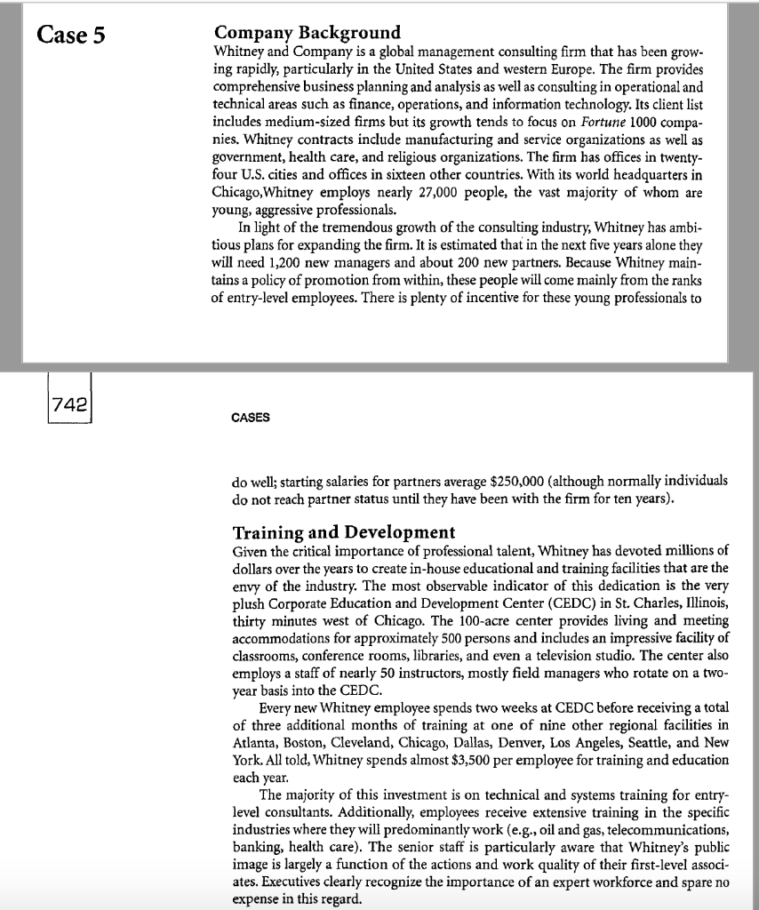 Questions: Comment on Whitney and Company's new