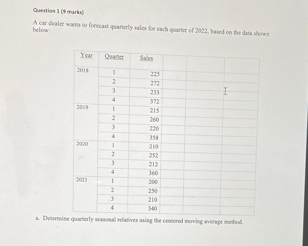 PLS QUICK I HAVE 1 HR!!!!!!!! Question 1 (9