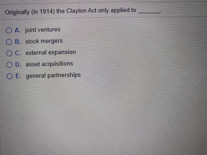Section 2 of the Clayton Act, commonly referred