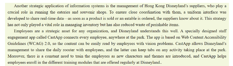 Interactive Session: Strategic Information