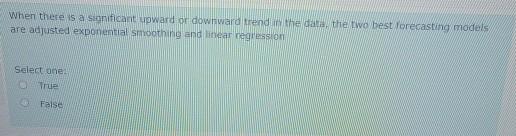 When there is a significant upward or downward