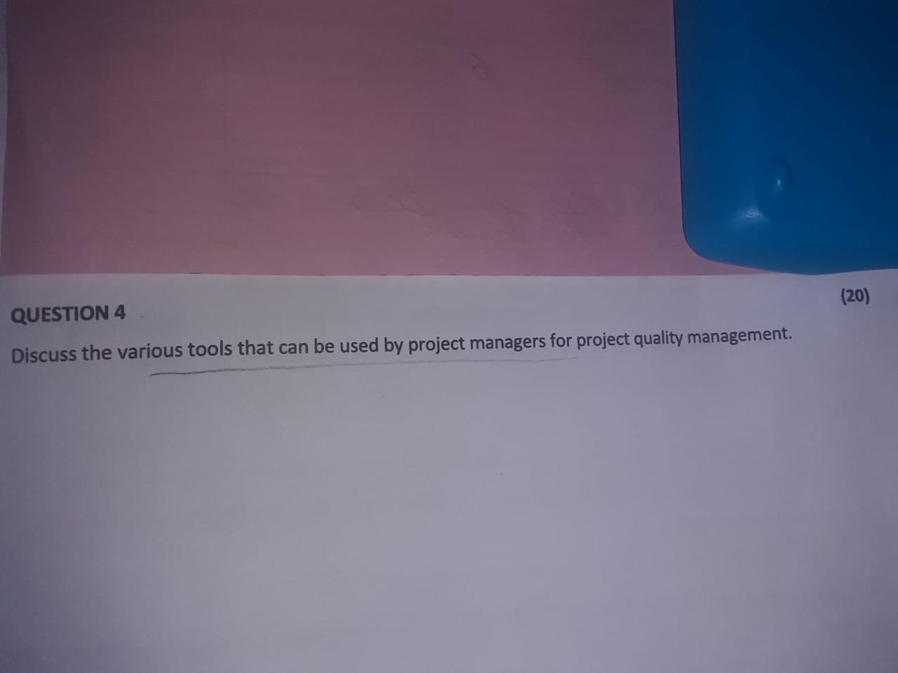 Discuss various tools that can be used by project