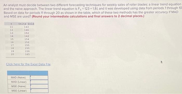 Also ". " provides forecasts with less average