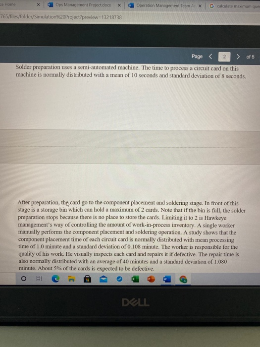 calculate average/maximum queue length, and