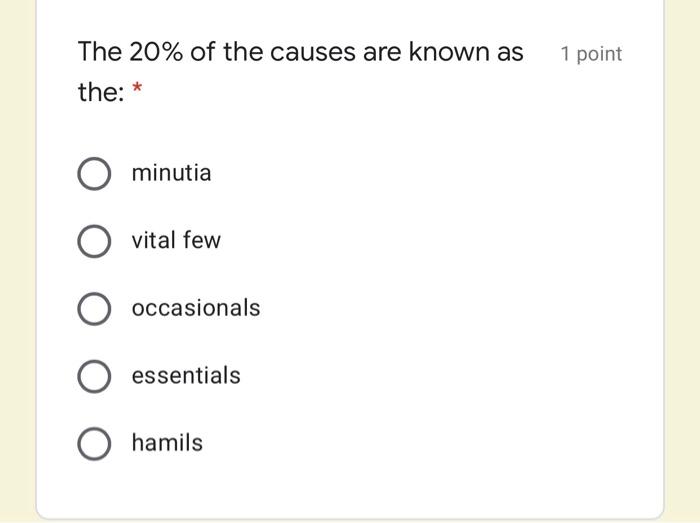 quality management answer all question below NO.