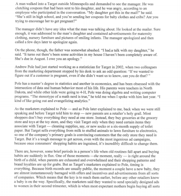 Use the 7 Principle Framework and explain which