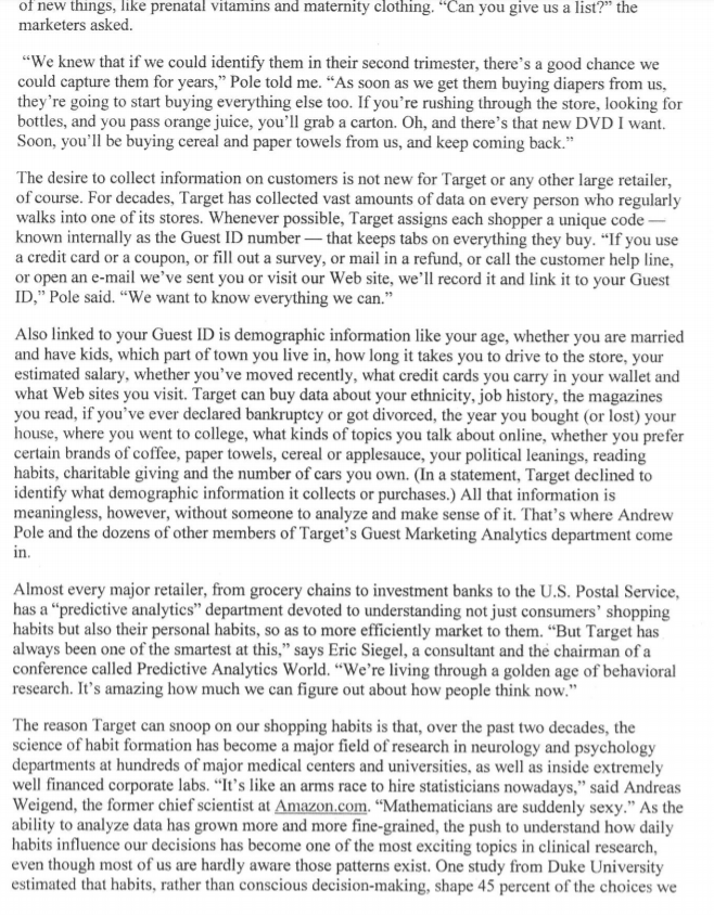 Use the 7 Principle Framework and explain which