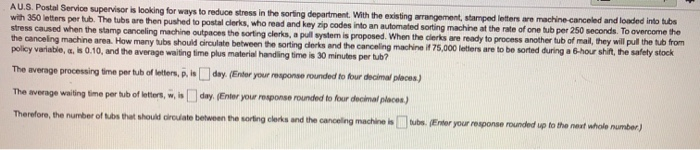 AU.S. Postal Service supervisor is looking for