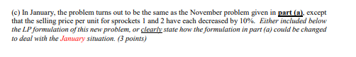 90 QUESTION 3: Linear Programming Formulation (33