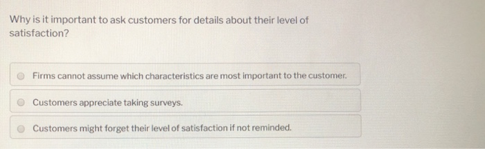 Why is it important to ask customers for details