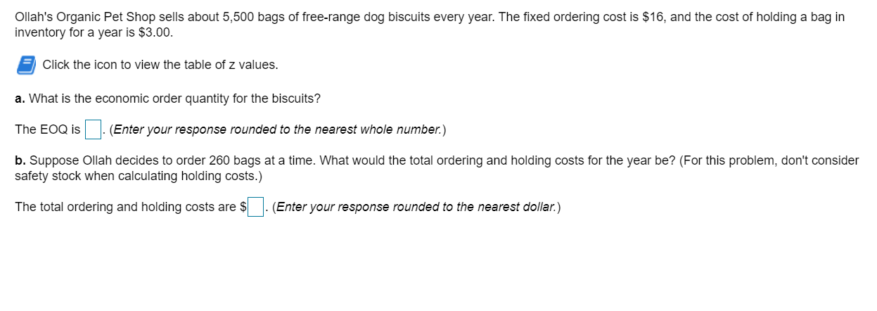 Ollah's Organic Pet Shop sells about 5,500 bags