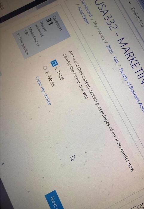 Wey methods questions must be fully structured