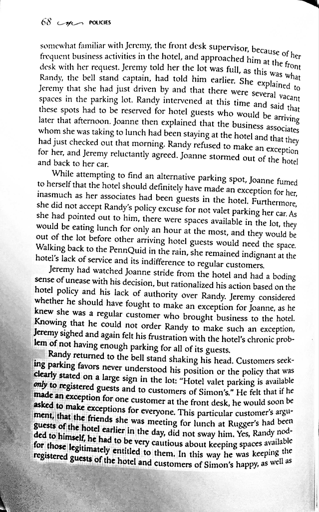 THE PARKING LOT cm 67 Case 22 THE PARKING LOT