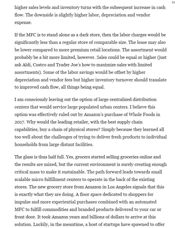 write a comment on this article of 1 paragraph