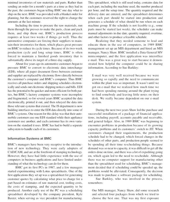 1. What are the most interesting points presented