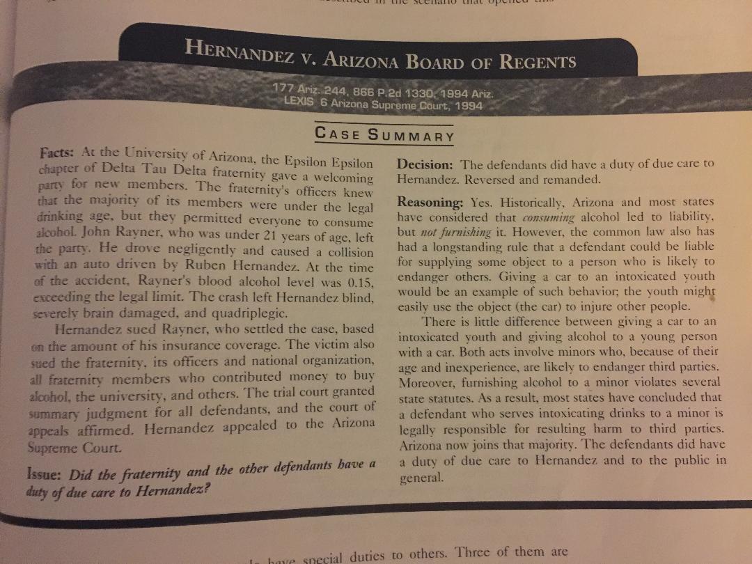 Read the Hernandez case on page 147. Do you agree
