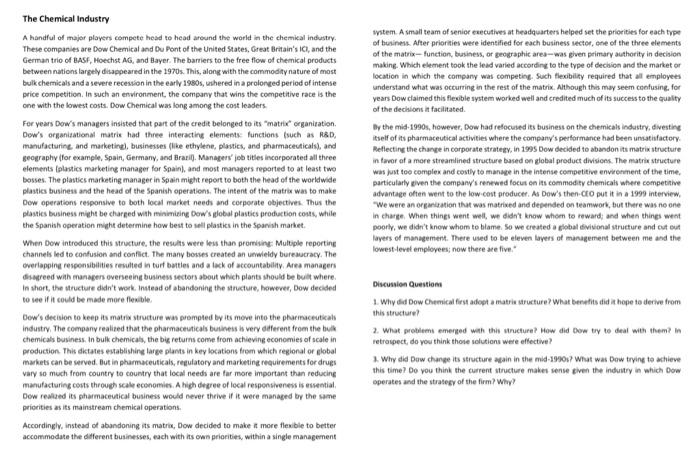 please read this and answer the questions given