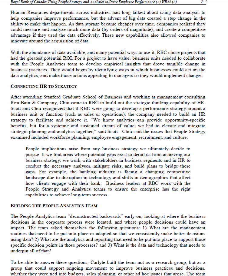 Read the case studies "Royal Bank of Canada: