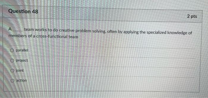 A team works to do creative problem solving,