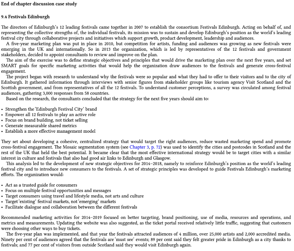 End of chapter discussion case study 9.4