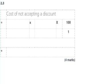 QUESTION 2 Answer the questions from the