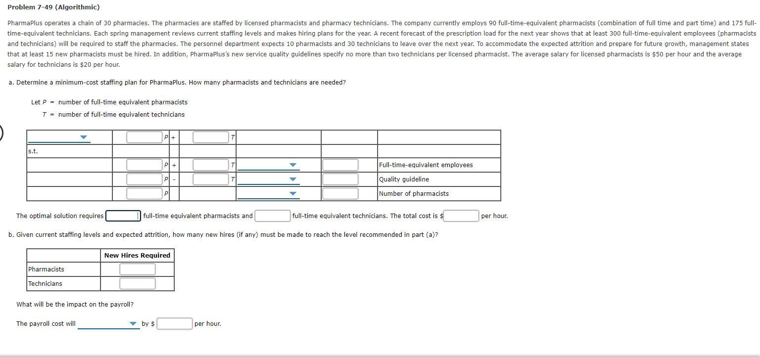 First Drop down in column 1: option Max or min