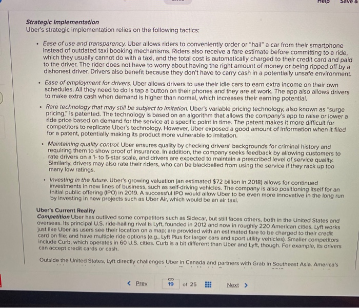 please complete the question Uber Continuing