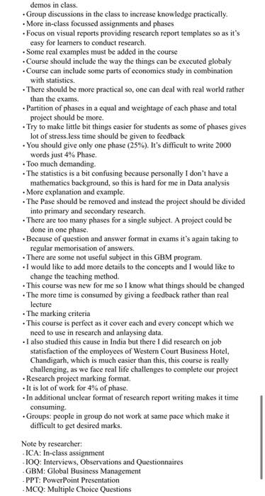 . Lecture 11 - Assignment 4 - Qualified Analysis