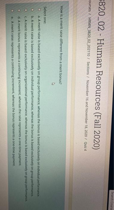 Search Course 5820_02 - Human Resources (Fall