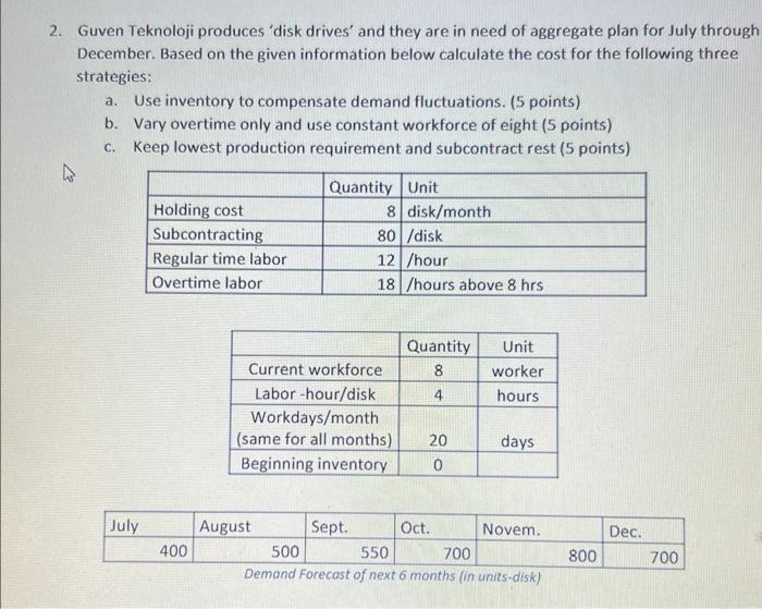 1. A company that produces fruits and vegetables