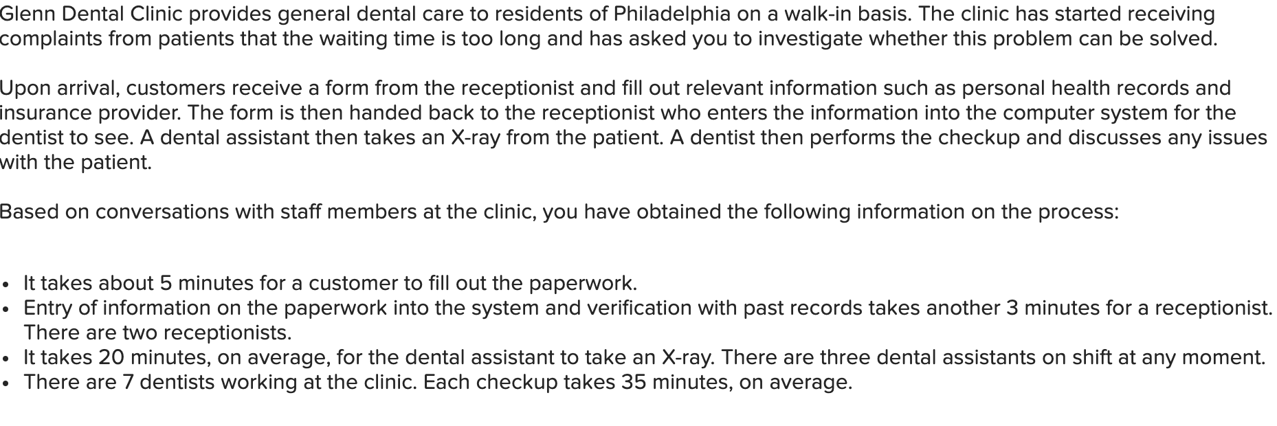 Glenn Dental Clinic provides general dental care