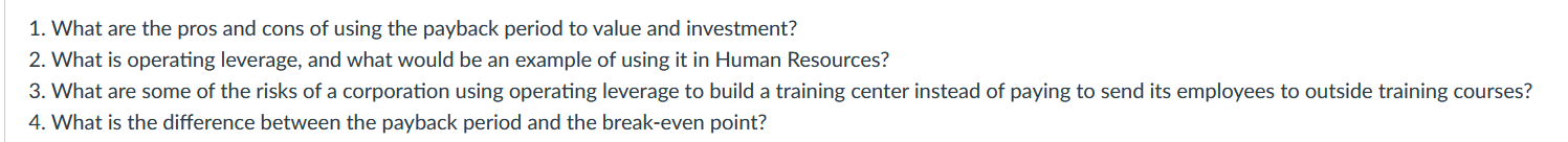 1. What are the pros and cons of using the