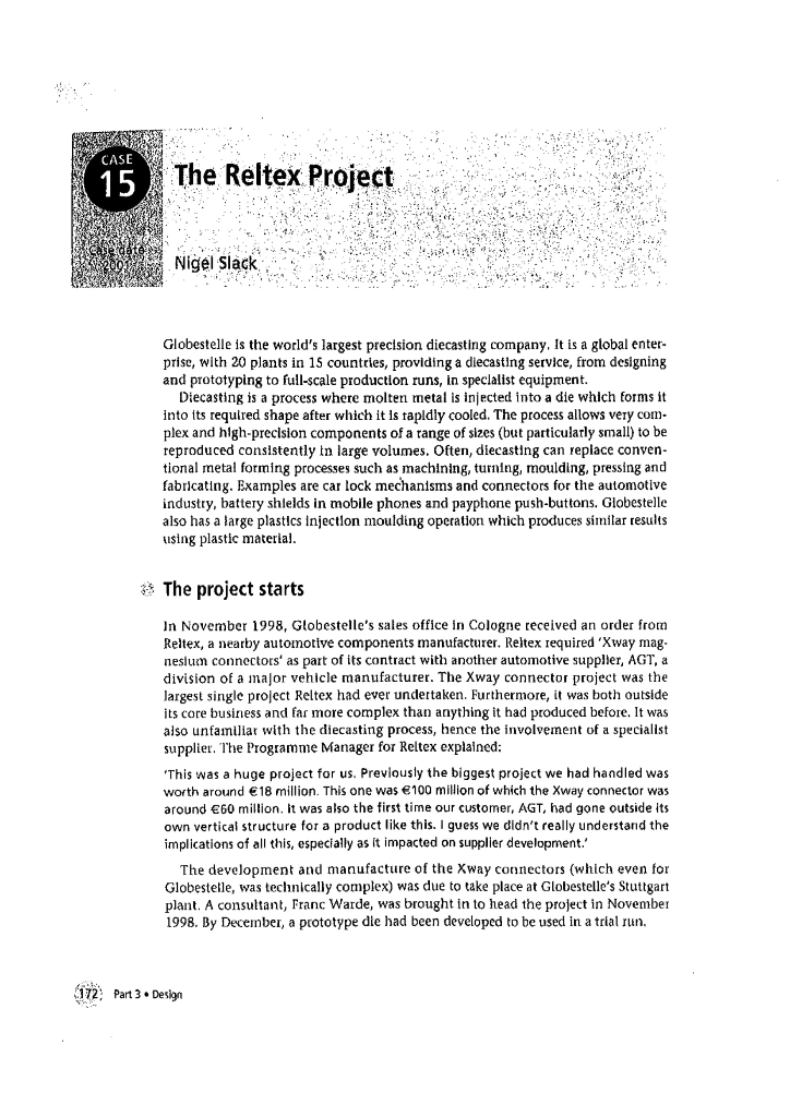 . CASE (15 The Reltex Project Niger back