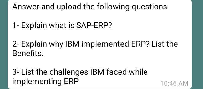 Business Intelligence Answer and upload the