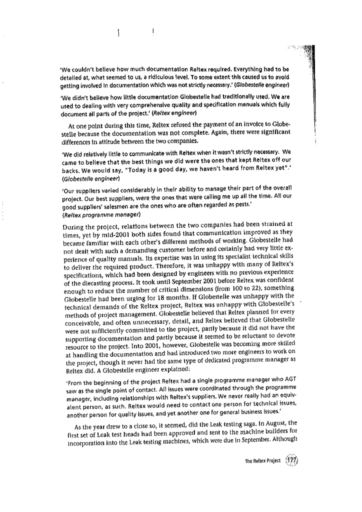 . CASE (15 The Reltex Project Niger back