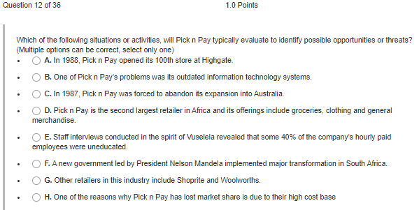 Pick n Pay Pick n Pay is the second largest