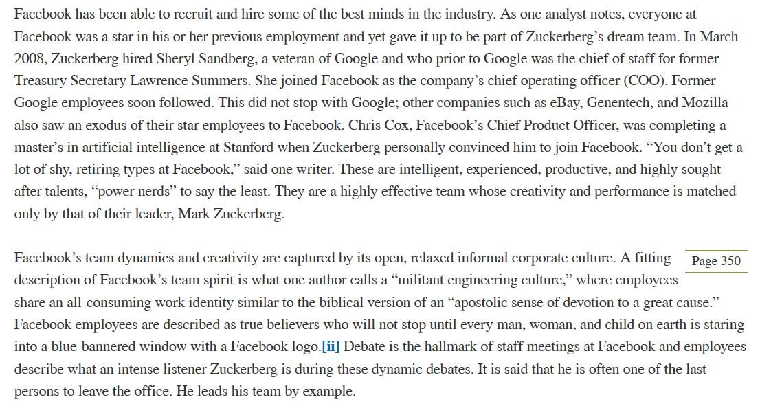 1. Would you describe Zuckerbergs as having a