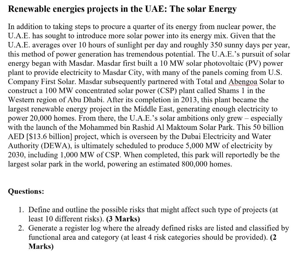 For question one I need the answer in Table
