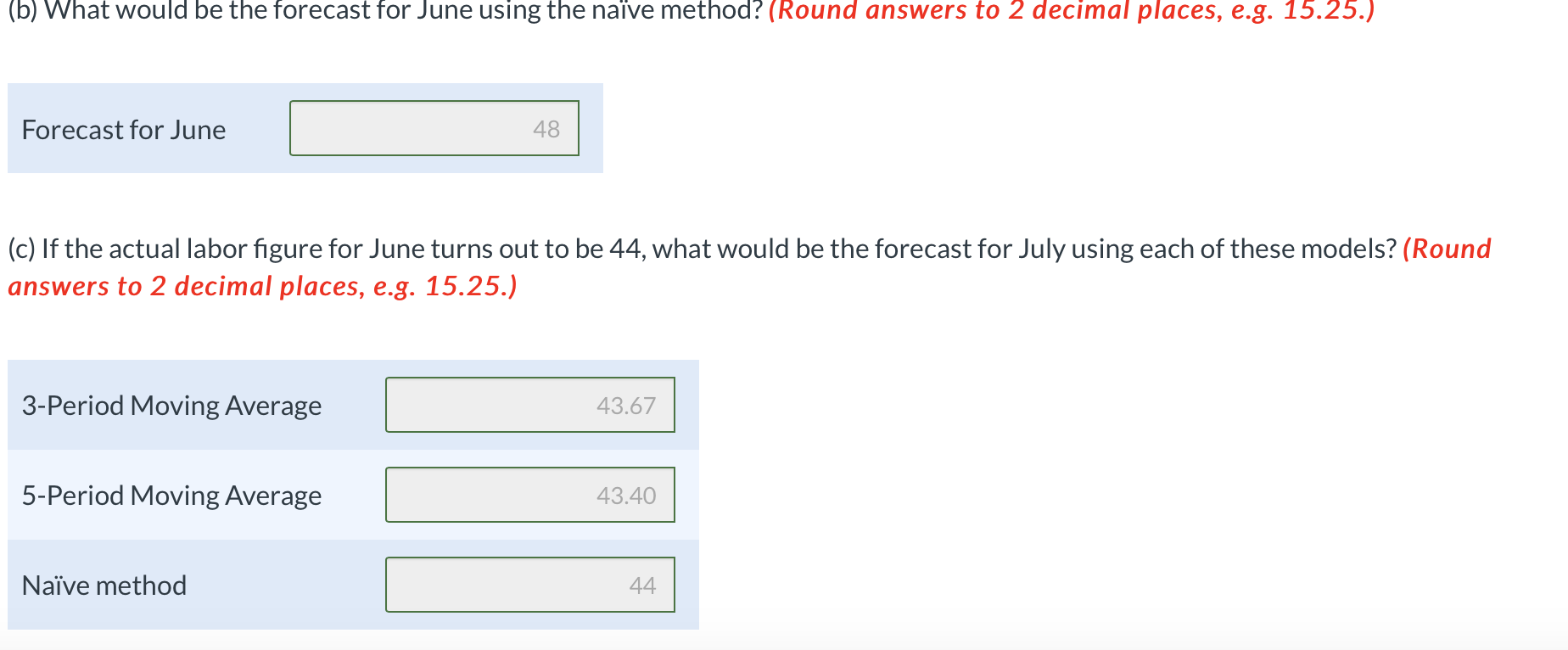 (d) Compare the accuracy of these models using