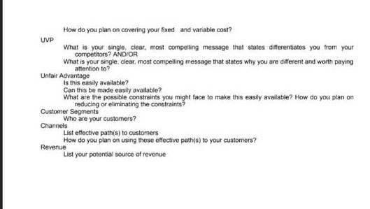 make it as soon as possible we just have this