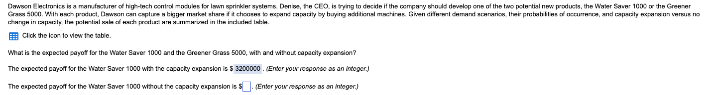 Probability of Occurrence Low Demand Medium